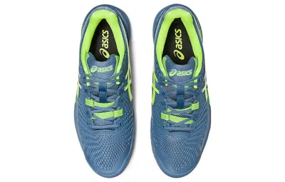 Asics Gel Resolution 9 'steel Blue Hazard Green'