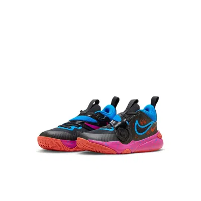 Nike (ps)  Team Hustle D 11 Lil 'black/hyper Pink'
