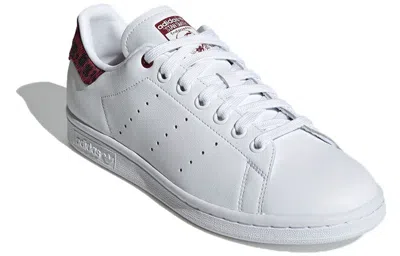 Adidas Originals (wmns) Adidas Stan Smith 'white Collegiate Burgundy'