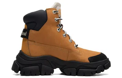 Timberland (wmns)  Adley Way Sneaker Boot 'wheat Nubuck' In Brown