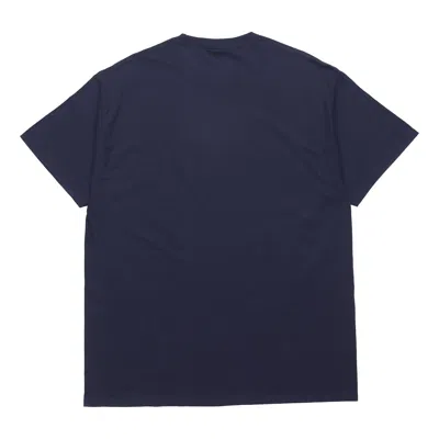 Noah Core Logo T-shirt 'navy' In Blue