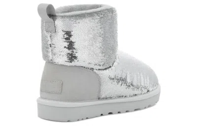 Ugg Classic Mini Boots In Silver