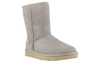 Ugg (wmns)  Classic Short Ii Fleece Lined Gray White
