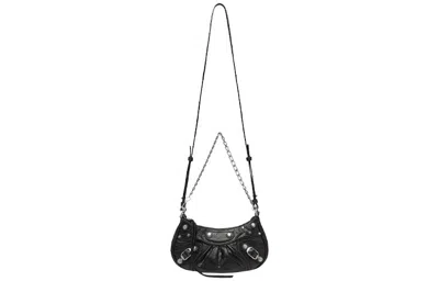Balenciaga Borsa Le Cagole Mini Con Catena Da Donna In Nero In Black