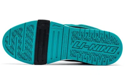 Li-ning (wmns)  Wave Pro 'black White Green' In Blue