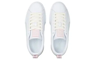 Puma (wmns)  Mayze Luxe 'white Mint' In Animal Print