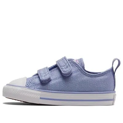 Converse (td)  Chuck Taylor All Star Easy-on Iridescent Low Top 'ultra Violet' In Multi