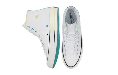 Converse Chuck 70 High 'white Pack - Chambray Blue'