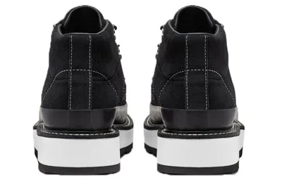 Converse (wmns)  Fleece Lined Boot One Star Thick Sole Black White