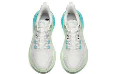 Anta Run Collection 'white Green Blue'