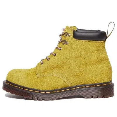 Dr. Martens 939 Suede Ankle Boot In Yellow