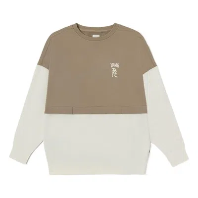 Vans (wmns)  Year Of The Rabbit Neck Sports Pullover Sweatshirt 'khaki White'