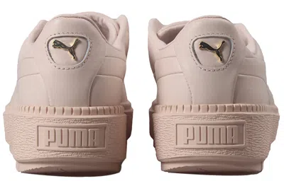 Puma (wmns)  Platform Trace Premium Logo Wns In Pink
