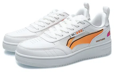 Li-ning No.258 Classic Leisure Low 'white Orange'