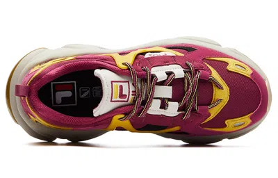 Fila Fusion (wmns) Fila Rjv Low-top Running Shoes 'red Yellow'