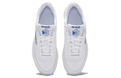 Reebok Club C 85 Leather Sneakers In White