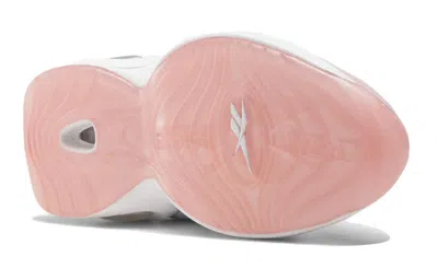 Reebok Question Mid 'pink Toe' In White
