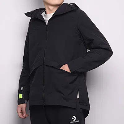 Adidas Originals Adidas Solid Color Loose Sports Hooded Jacket Black