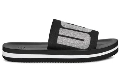 Ugg (wmns)  Zuma Metallic Graphic Black Slippers