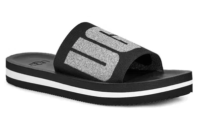 Ugg (wmns)  Zuma Metallic Graphic Black Slippers