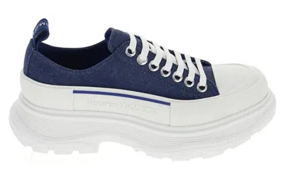 Alexander Mcqueen Tread Slick Sneakers In Blue