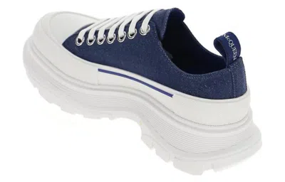 Alexander Mcqueen Tread Slick Sneakers In Blue