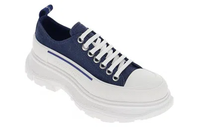 Alexander Mcqueen Tread Slick Sneakers In Blue