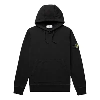 Stone Island Black Fleece Cotton Hoodie