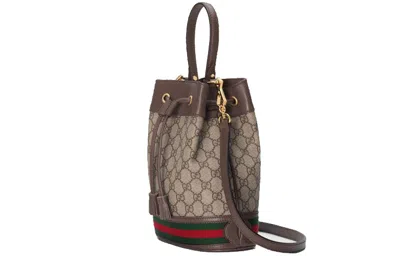 Gucci Ophidia Gg Bucket Bag Small In Pattern
