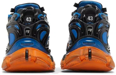 Balenciaga Runner Sneakers In Mesh And Nylon In Multicolour