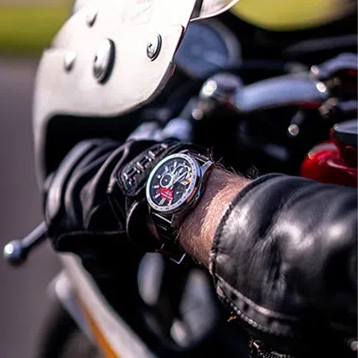 Casio Limited Edition Edifice Multi-color Mens Colorblock Analog In Black