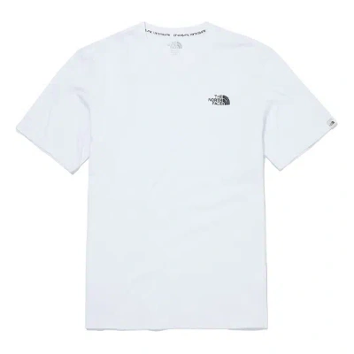 The North Face Oversized White Simple Dome T-shirt In White