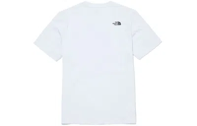 The North Face Oversized White Simple Dome T-shirt In White