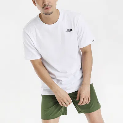 The North Face Oversized White Simple Dome T-shirt In White