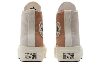 Converse (wmns)  Chuck Taylor All Star Tri-panel High 'color Block - Hemp Desert Sand' In Neutral