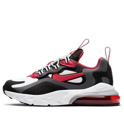 Nike (ps)  Air Max 270 React 'university Red' In Black