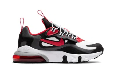 Nike (ps)  Air Max 270 React 'university Red' In Black