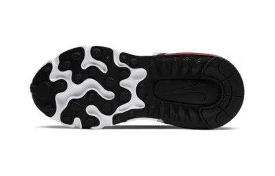 Nike (ps)  Air Max 270 React 'university Red' In Black