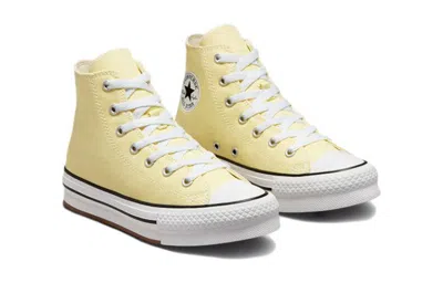 Converse (gs)  Chuck Taylor All Star Eva Lift 'yellow White' In Multi