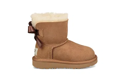 Ugg (ps)  Mini Bailey Bow Ii Fleece Lined Brown