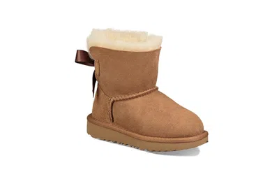 Ugg (ps)  Mini Bailey Bow Ii Fleece Lined Brown
