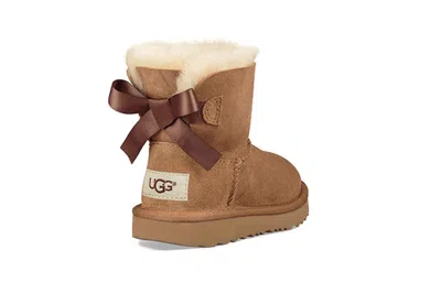 Ugg (ps)  Mini Bailey Bow Ii Fleece Lined Brown