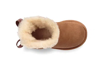Ugg (ps)  Mini Bailey Bow Ii Fleece Lined Brown