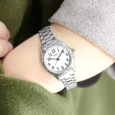 Casio Stainless Steel Strap Silver Analog