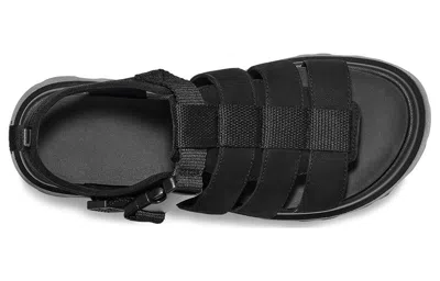 Ugg Cora52698s Sandals Womenblack Nubuck Leather Adjustable Strap Zogg1848