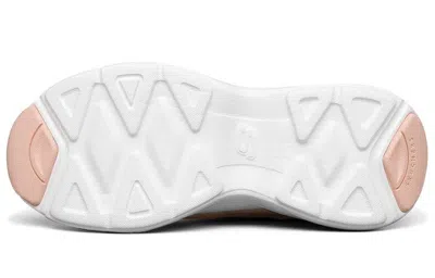 Skechers (wmns)  D Lites Low Running Shoes White/pink In Nude