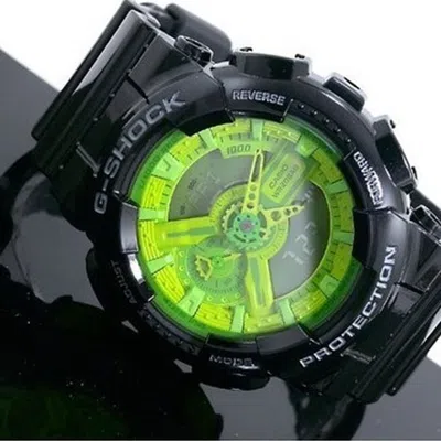Casio G-shock Analog-digital 'black Green'