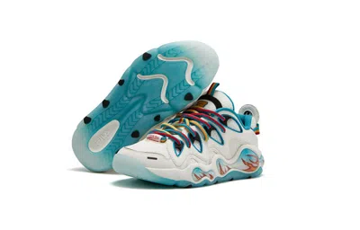 Fila Fusion (wmns)  X Mitchell & Ness Bank Vertical Sneakers 'white Blue'