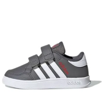Adidas Originals (td) Adidas Breaknet 'grey Scarlet' In Gray