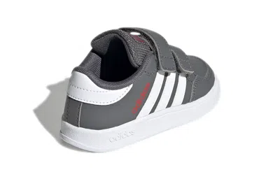 Adidas Originals (td) Adidas Breaknet 'grey Scarlet' In Gray